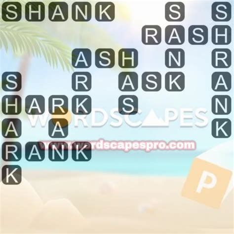 Wordscapes Level 1745 Answers.